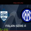 Serie A Live: Como vs. Inter, Parma vs. Napoli, Bologna vs. Lecce