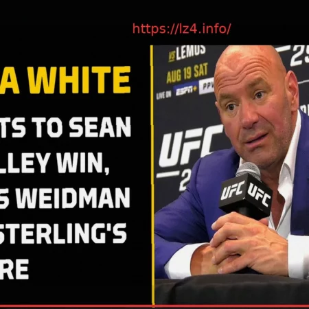 UFC: Дана Уайт опровергает разговоры о титульном элиминаторе на UFC on ESPN 35