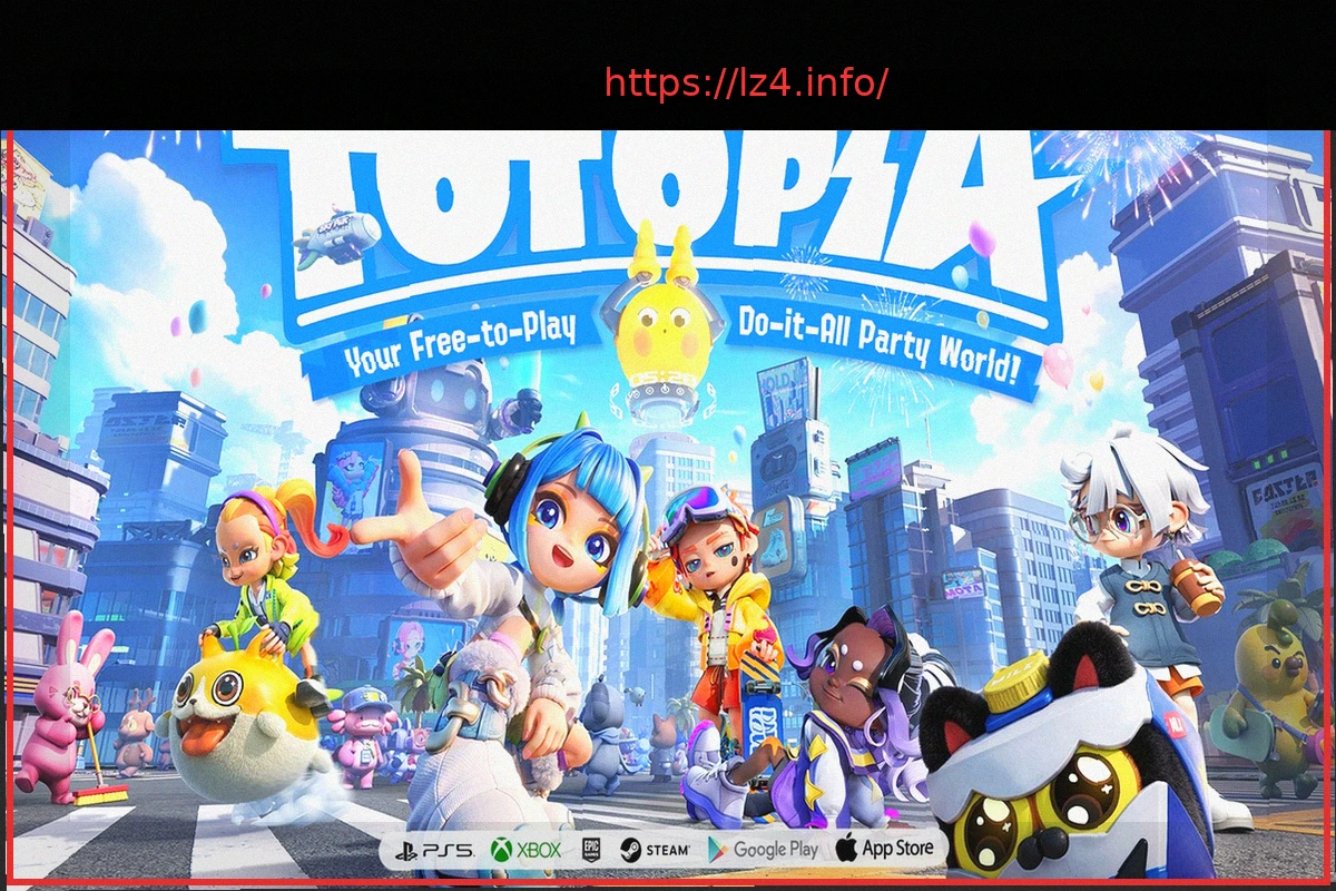 Preview Totopia: Ambitious Free-to-Play Platformer Party Game Announced