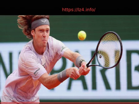 Andrey Rublev Triumphs Over Nuno Borges, Reaches Monte-Carlo Second Round