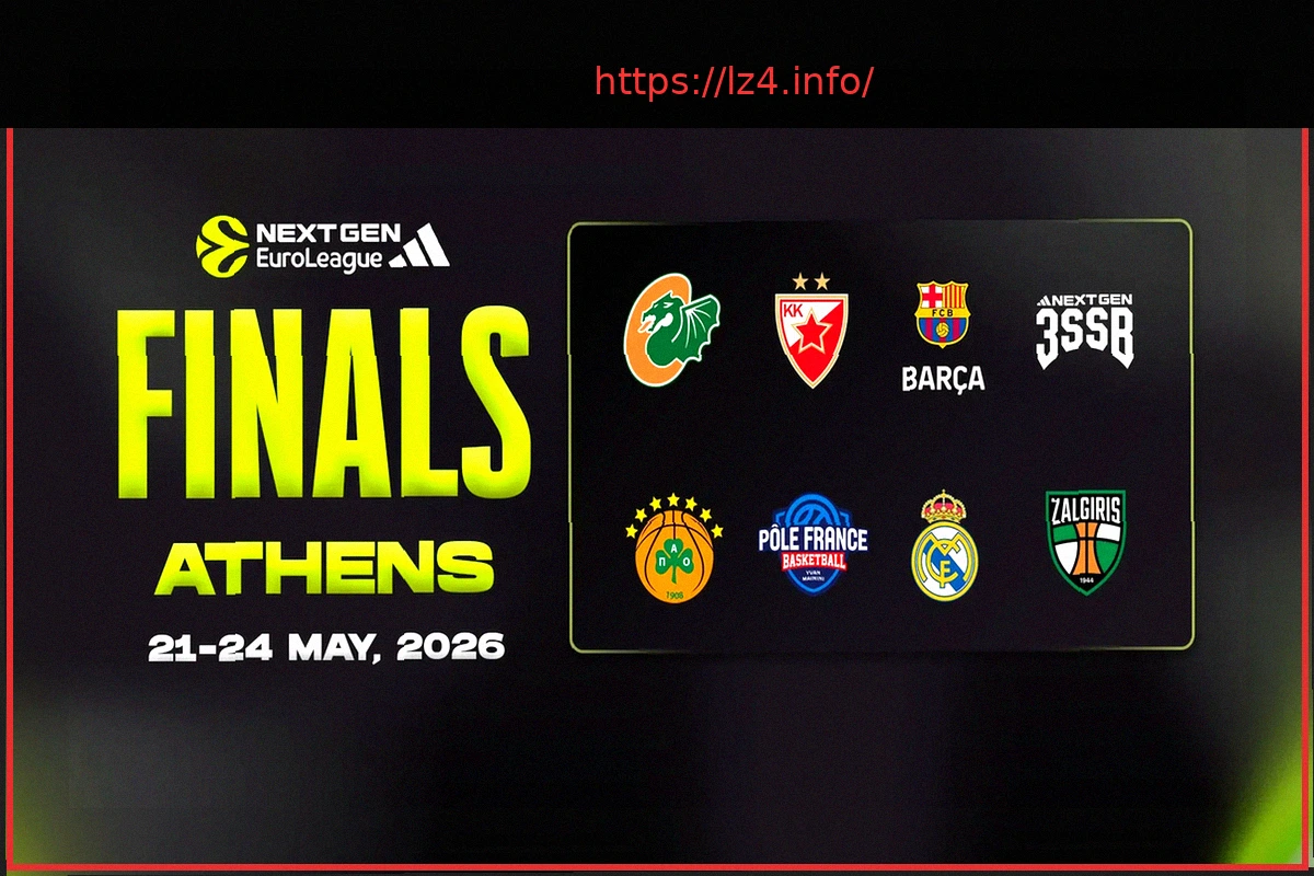 Preview adidas NextGen EuroLeague: Pôle France Learns Its 7 Opponents