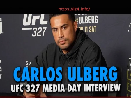 Carlos Ulberg Challenges Alex Pereira for Light Heavyweight Showdown