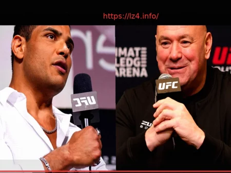 Пауло Коста встретился с Даной Уайтом после «несправедливого» лишения бонуса UFC 327