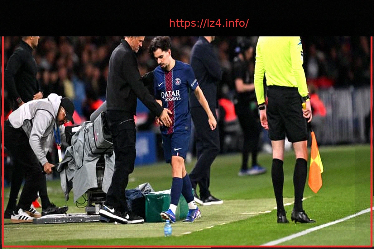 Preview Vitinha’s Ankle Injury: PSG Midfielder Suffers Setback Ahead of Bayern Munich Clash