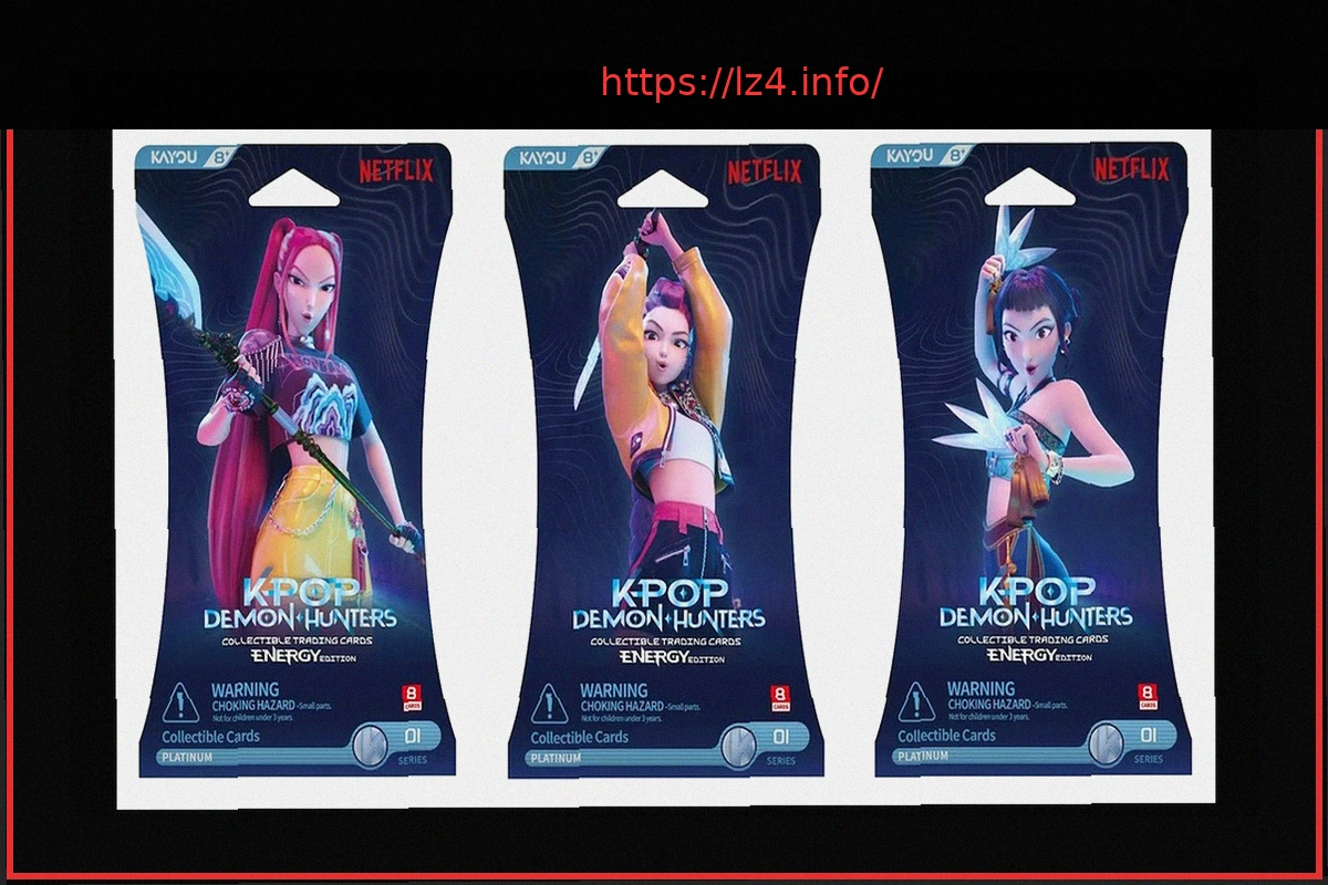 Preview KPop Demon Hunters Collectible Card Game Now Available for Pre-Order
