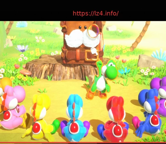 Yoshi and the Mysterious Book: Chapters and Levels on Nintendo Switch 2