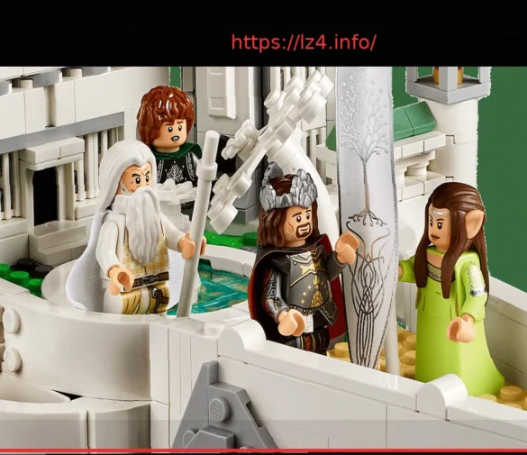 LEGO Minas Tirith Set: A Majestic and Costly Lord of the Rings Masterpiece