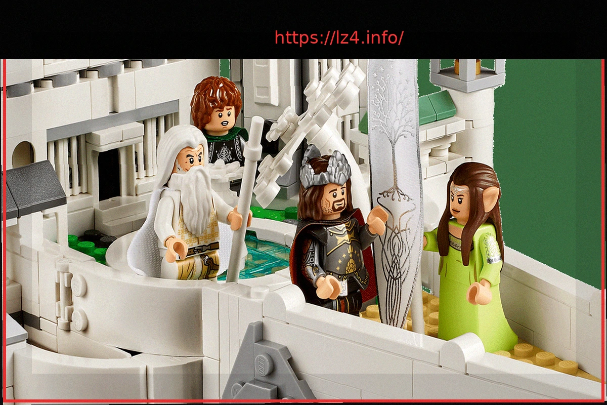 Preview LEGO Minas Tirith Set: A Majestic and Costly Lord of the Rings Masterpiece