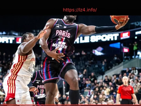 Paris Basketball Dominates SIG Strasbourg in Playoff Opener