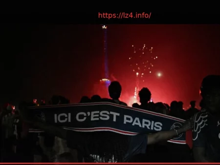 15 arrests and 26 fire department interventions in Seine-Maritime following PSG’s Champions League victory
