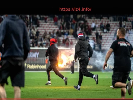 Nice Faces Potential Stadium Closure After Metz Incidents Ahead of Saint-Etienne Playoff
