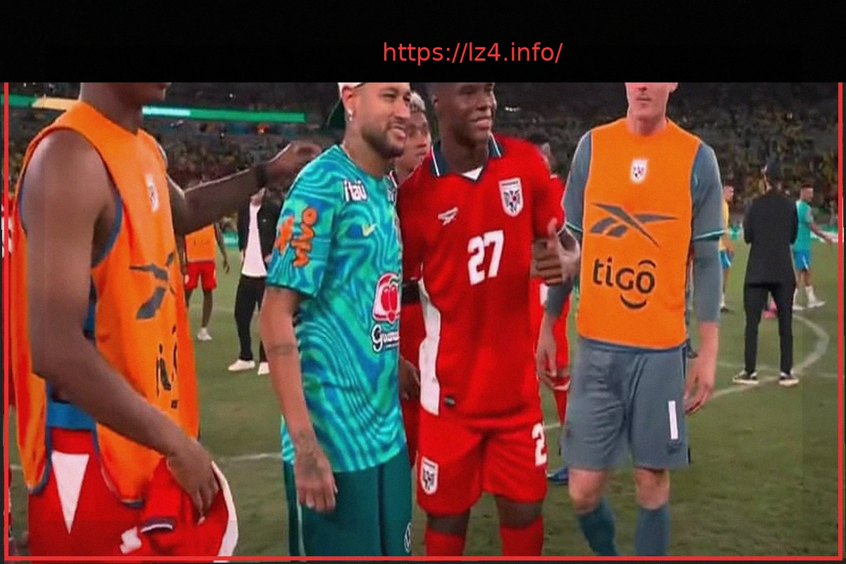 Preview Neymar Steals the Spotlight: Panama’s Players Flock for Photos After Brazil Match