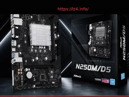 ASRock N250M/D5: La Placa Madre Totalmente Silenciosa con CPU Integrada