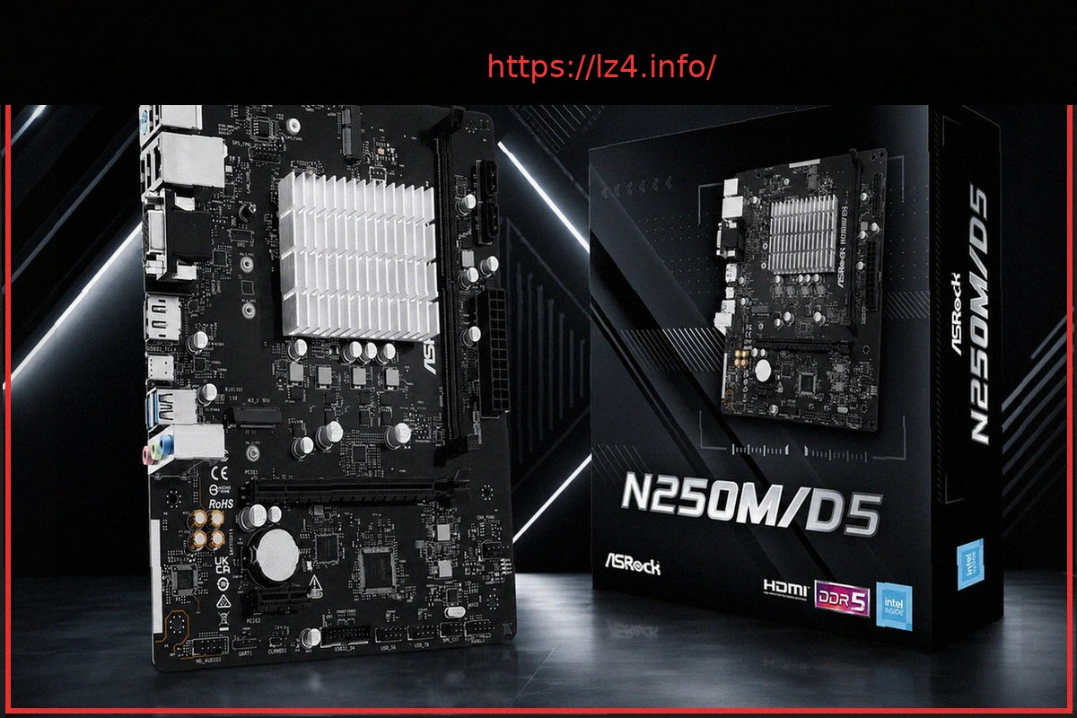 Preview ASRock N250M/D5: La Placa Madre Totalmente Silenciosa con CPU Integrada